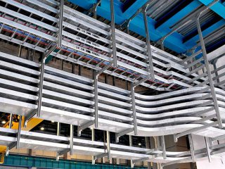 建筑工程防火桥架施工案例